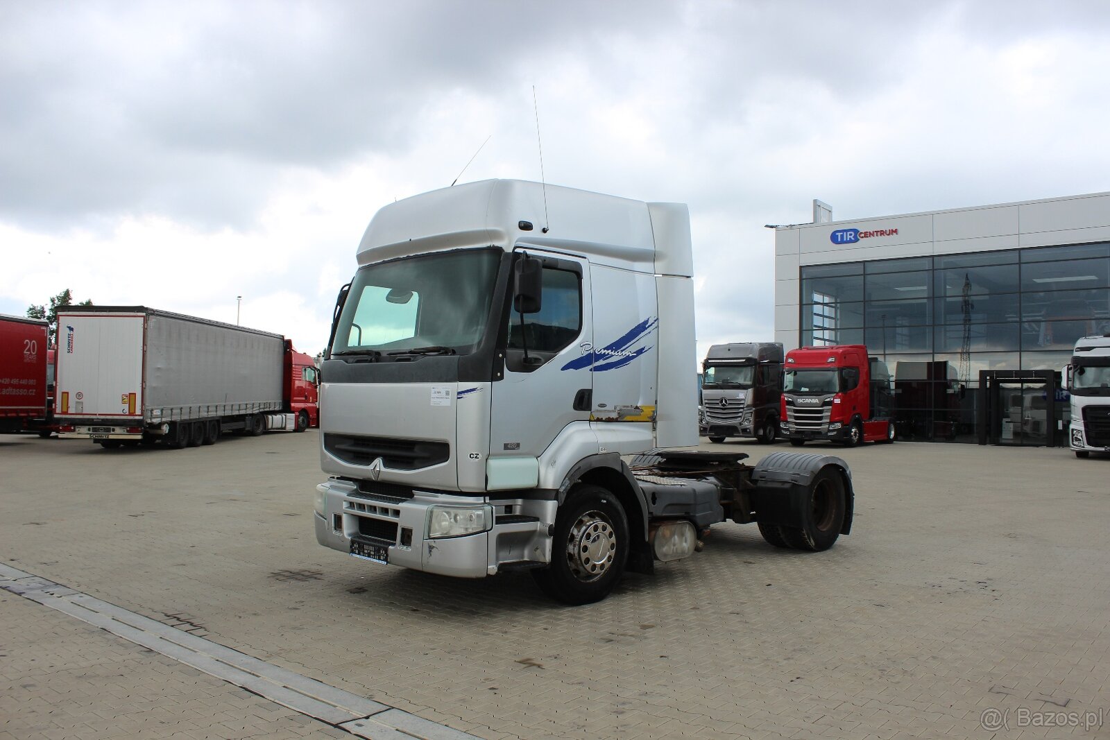Renault PREMIUM ROUTE 420 DCI, AWARIA SILNIKA