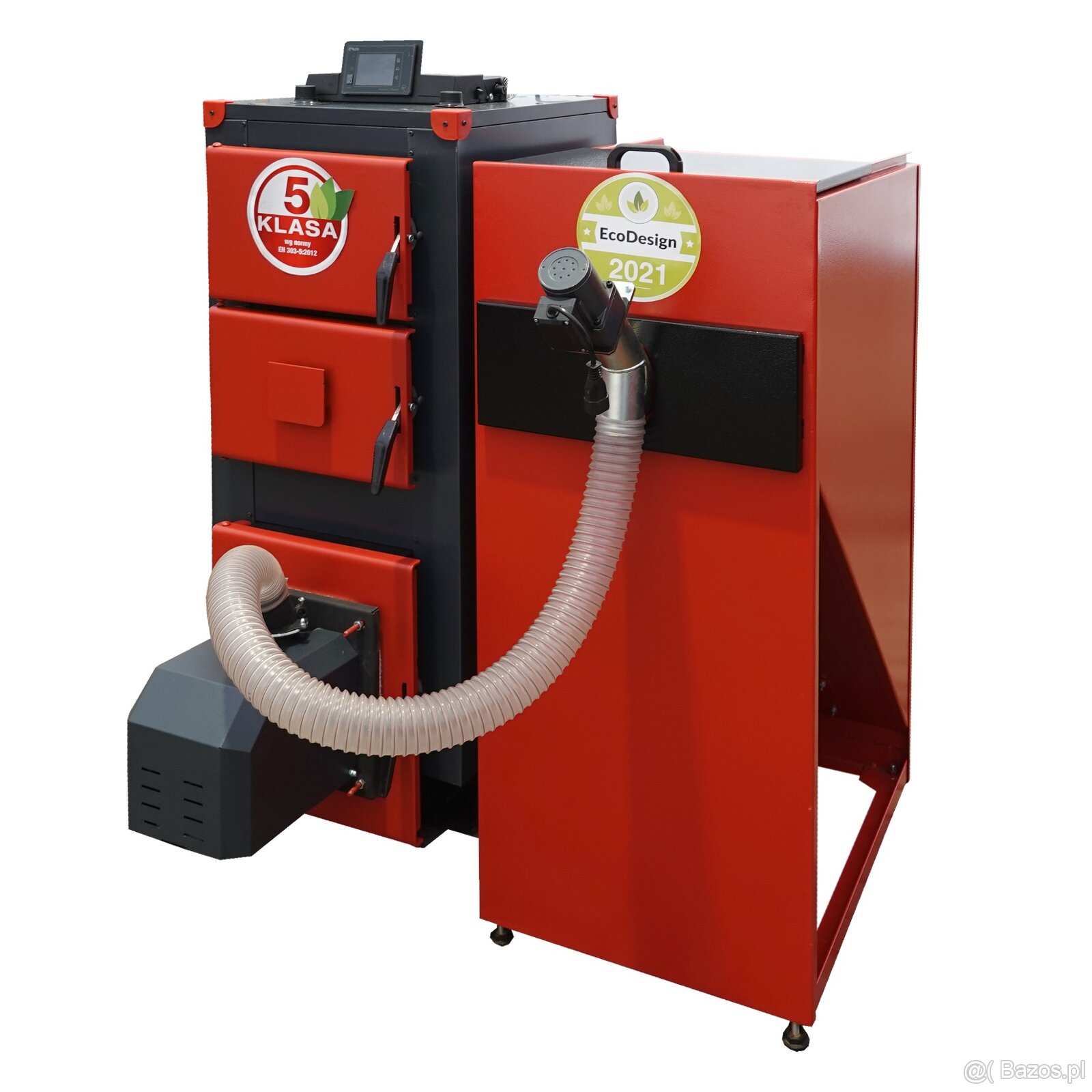 Piec kocioł c.o. na pellet 24 kW 5 klasa kotły ECODESIGN