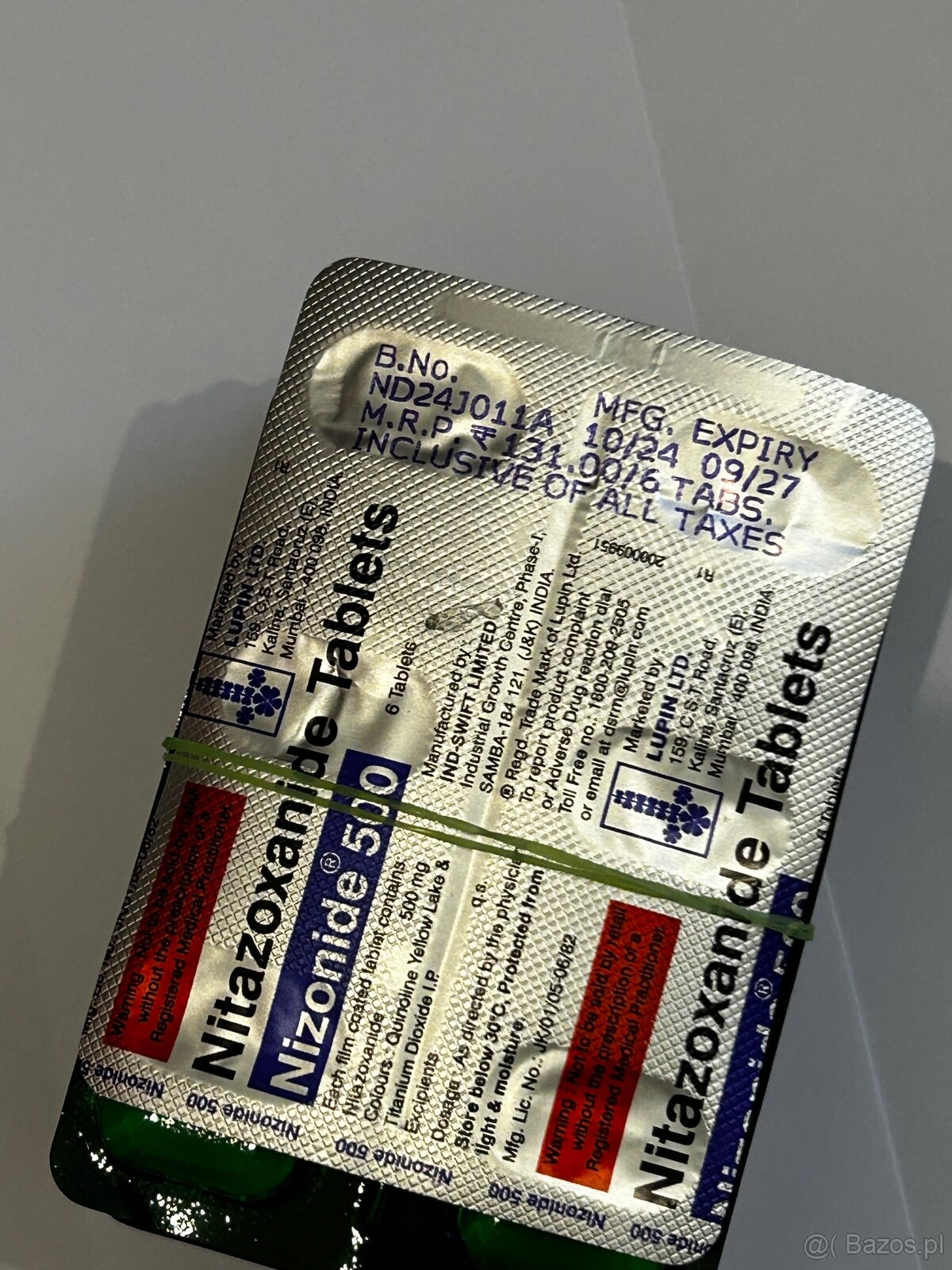 Nizonide 500