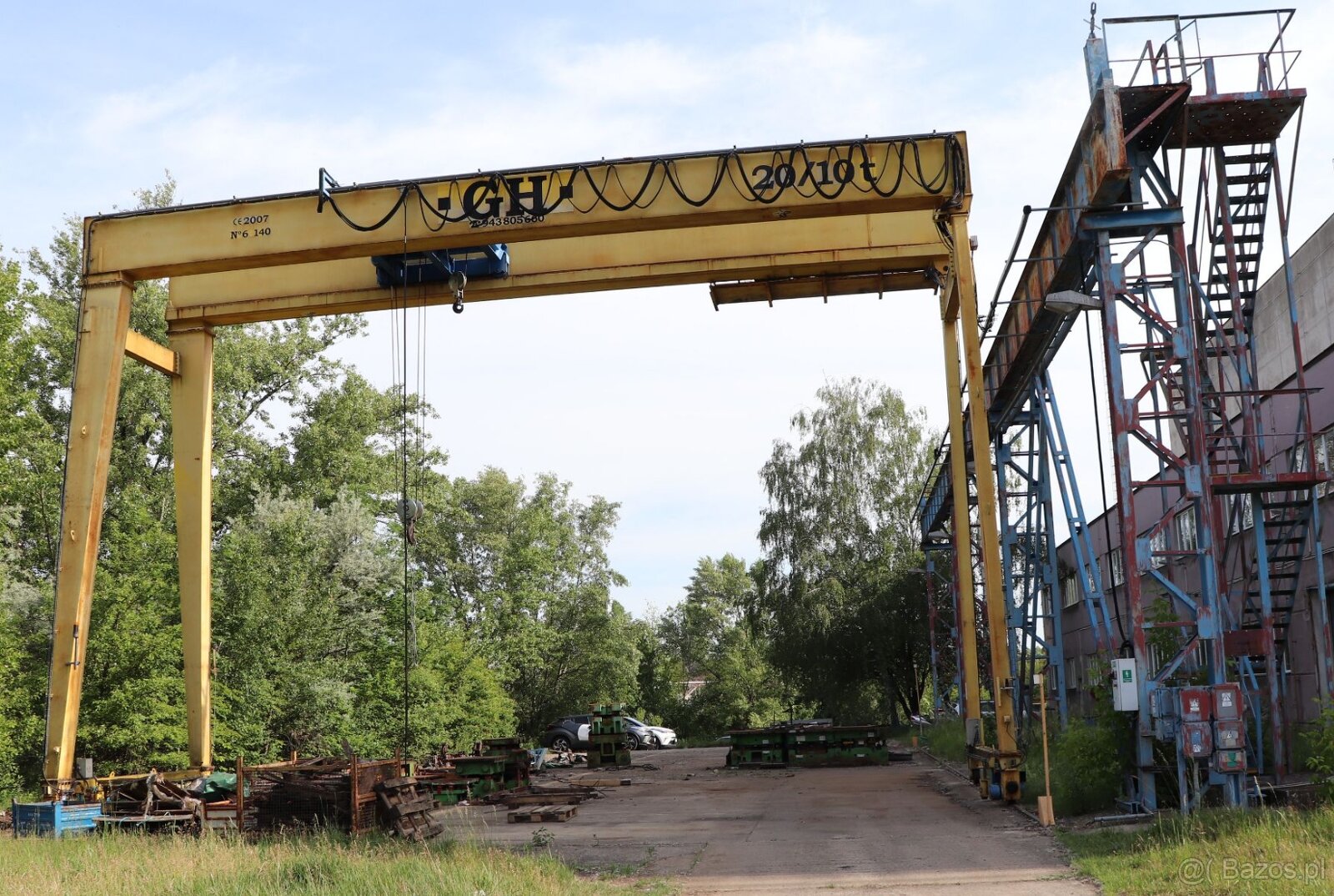 Suwnica bramowa 20/10 ton