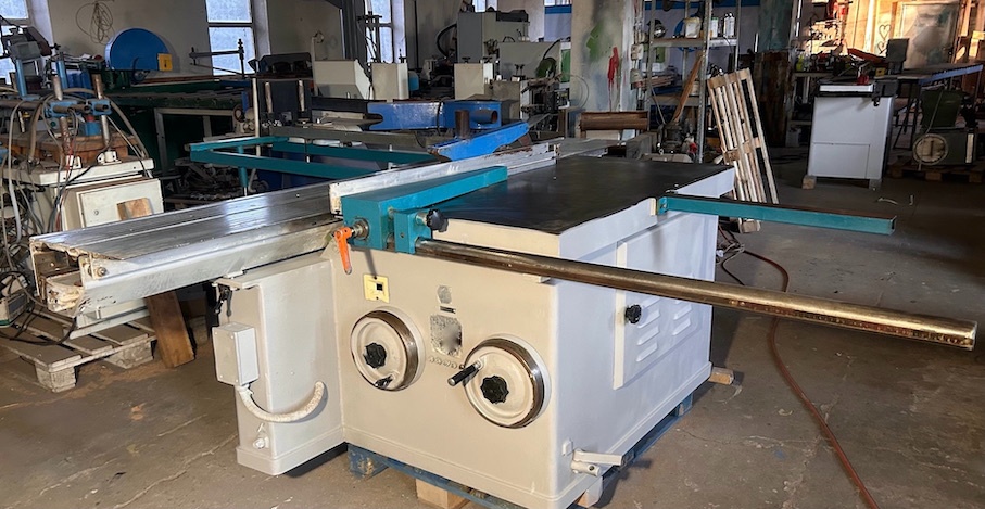 Piła formatowa uchylna + podcinak