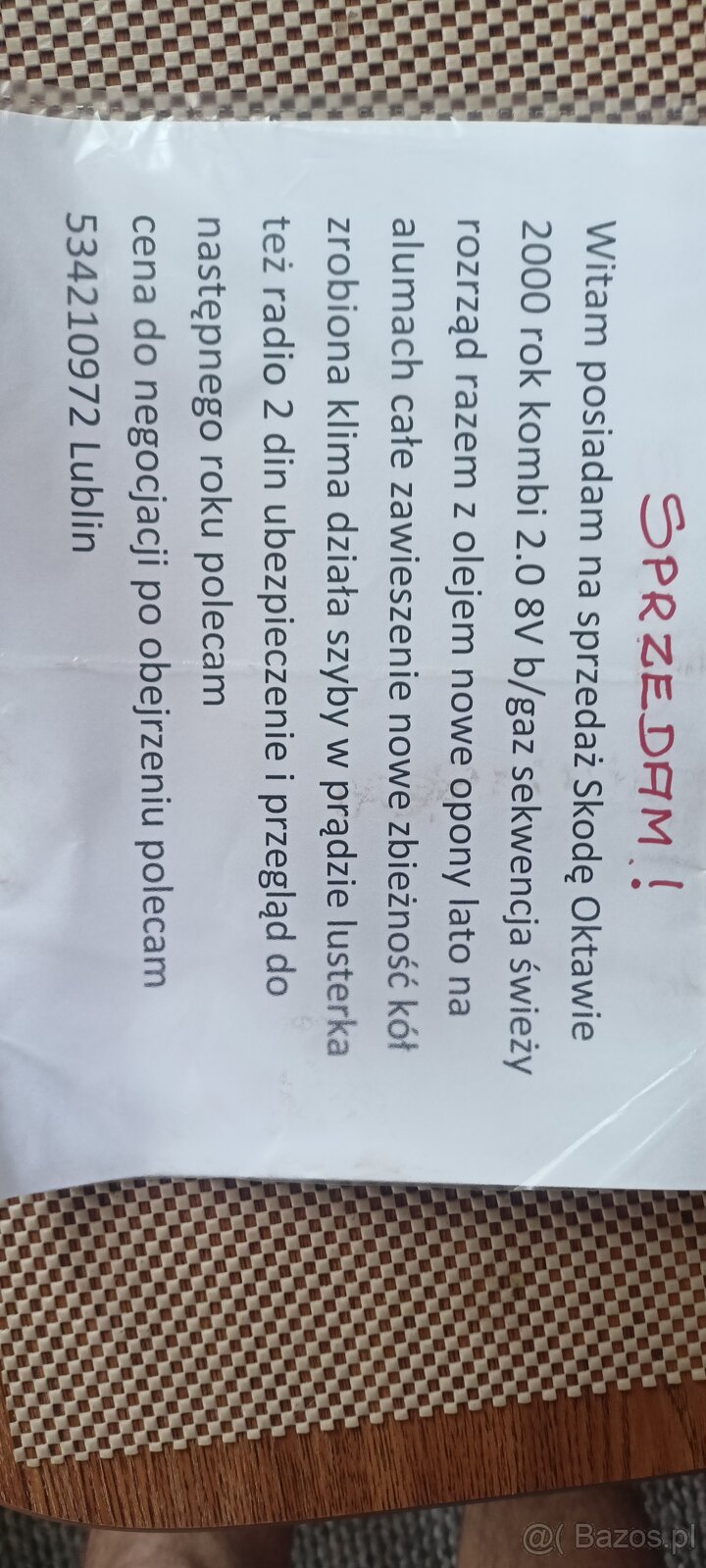 Sprzedam