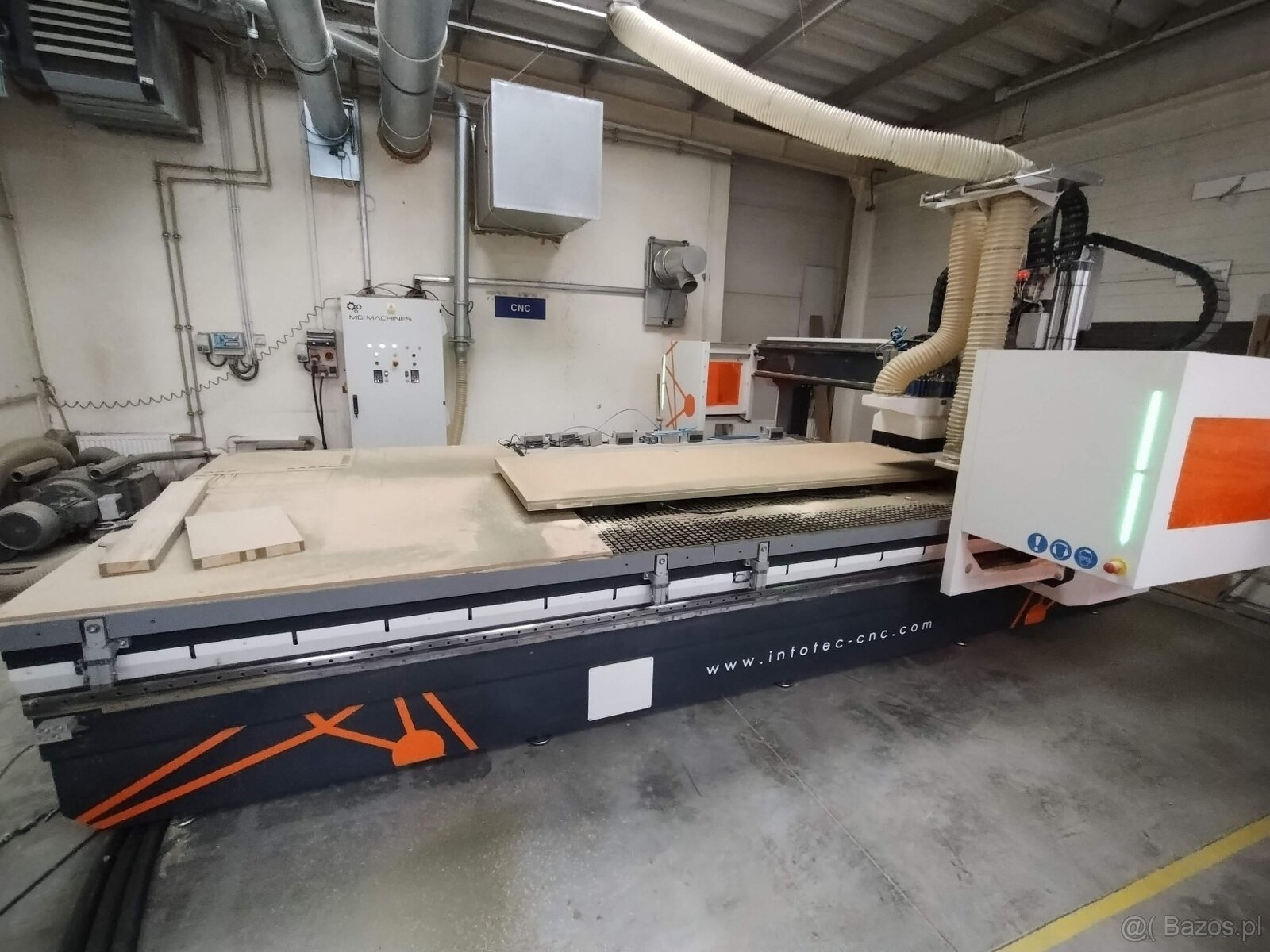 Przemysłowa frezarka CNC INFOTEC 4121 PRO EVO