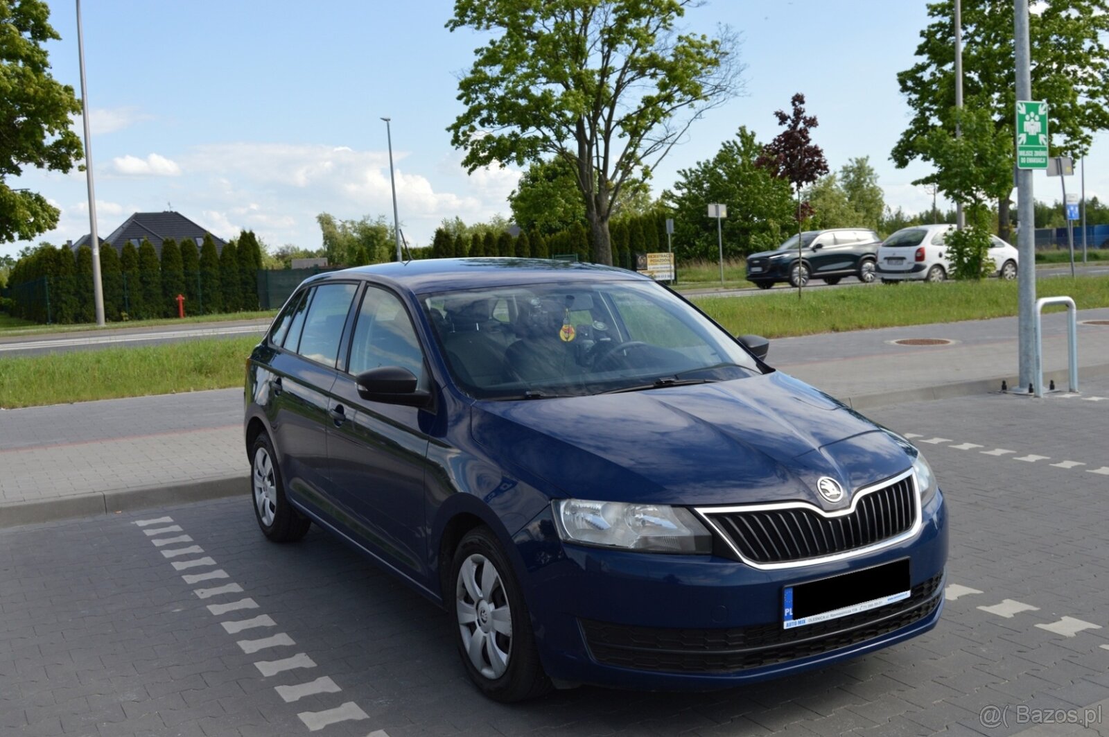 SKODA RAPID SPACEBACK, 1.4 TDI CR, 2015r.