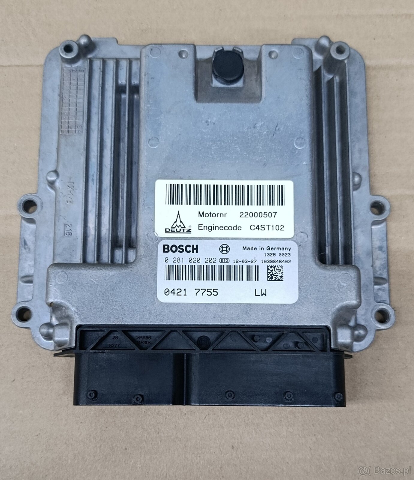 Sterownik, komputer silnika ECU Bosch Deutz C4ST102