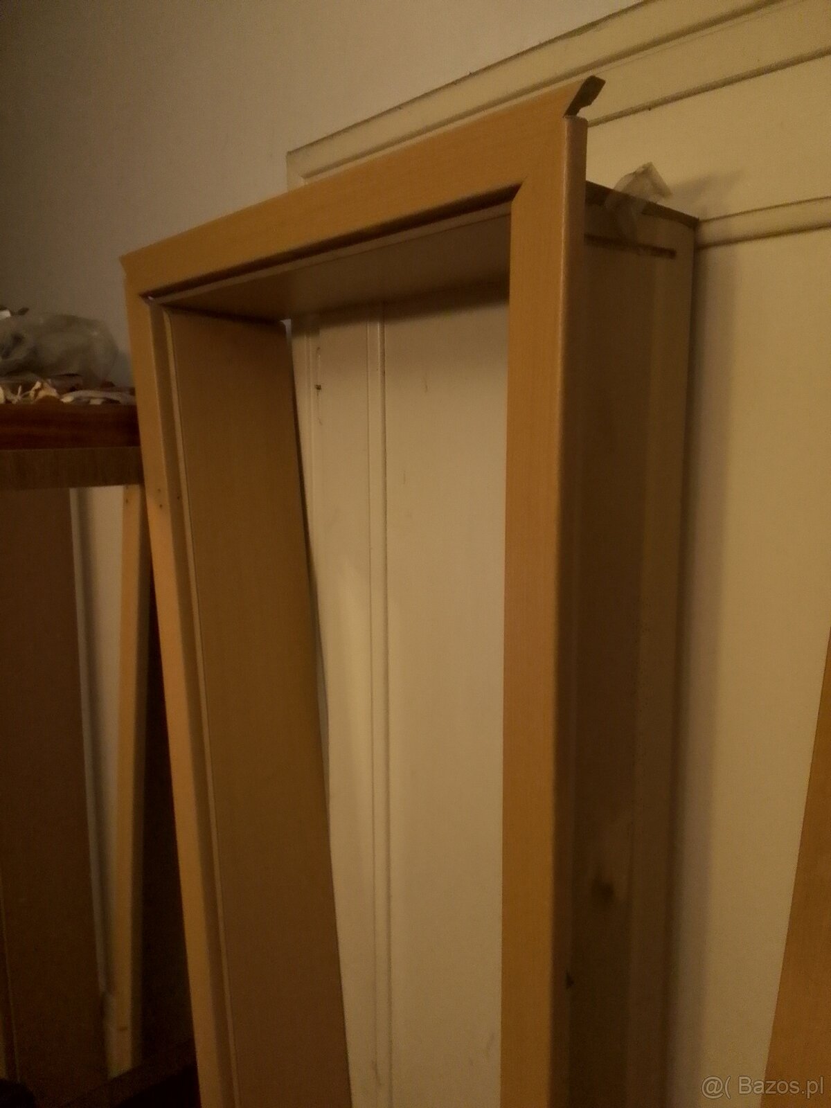 Drzwi wewnętrzne 80 cm ościeżnice jasne niemieckie,lamele li