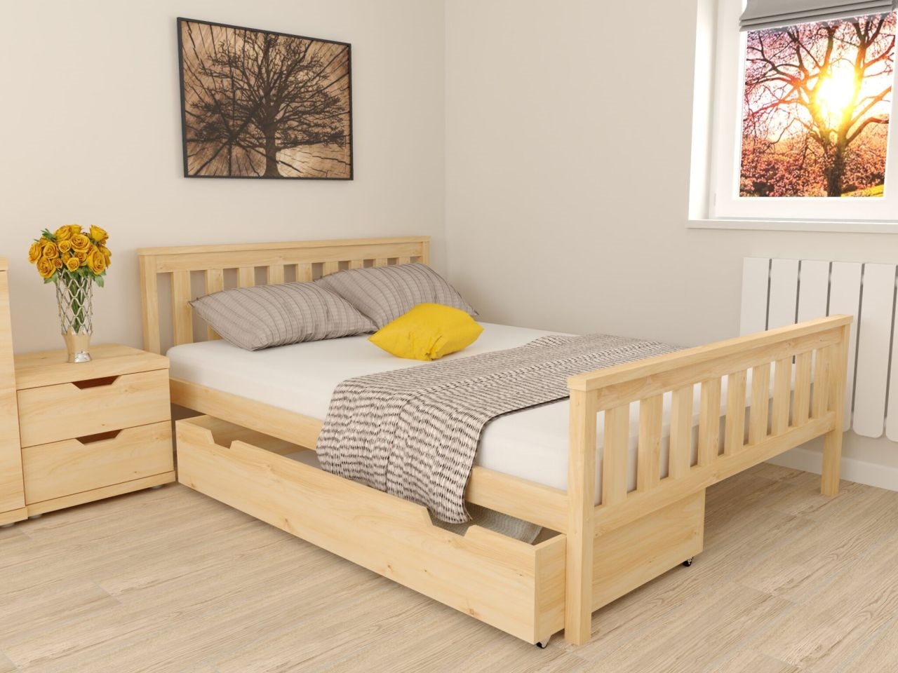 łóżko do samodzielnego montażu