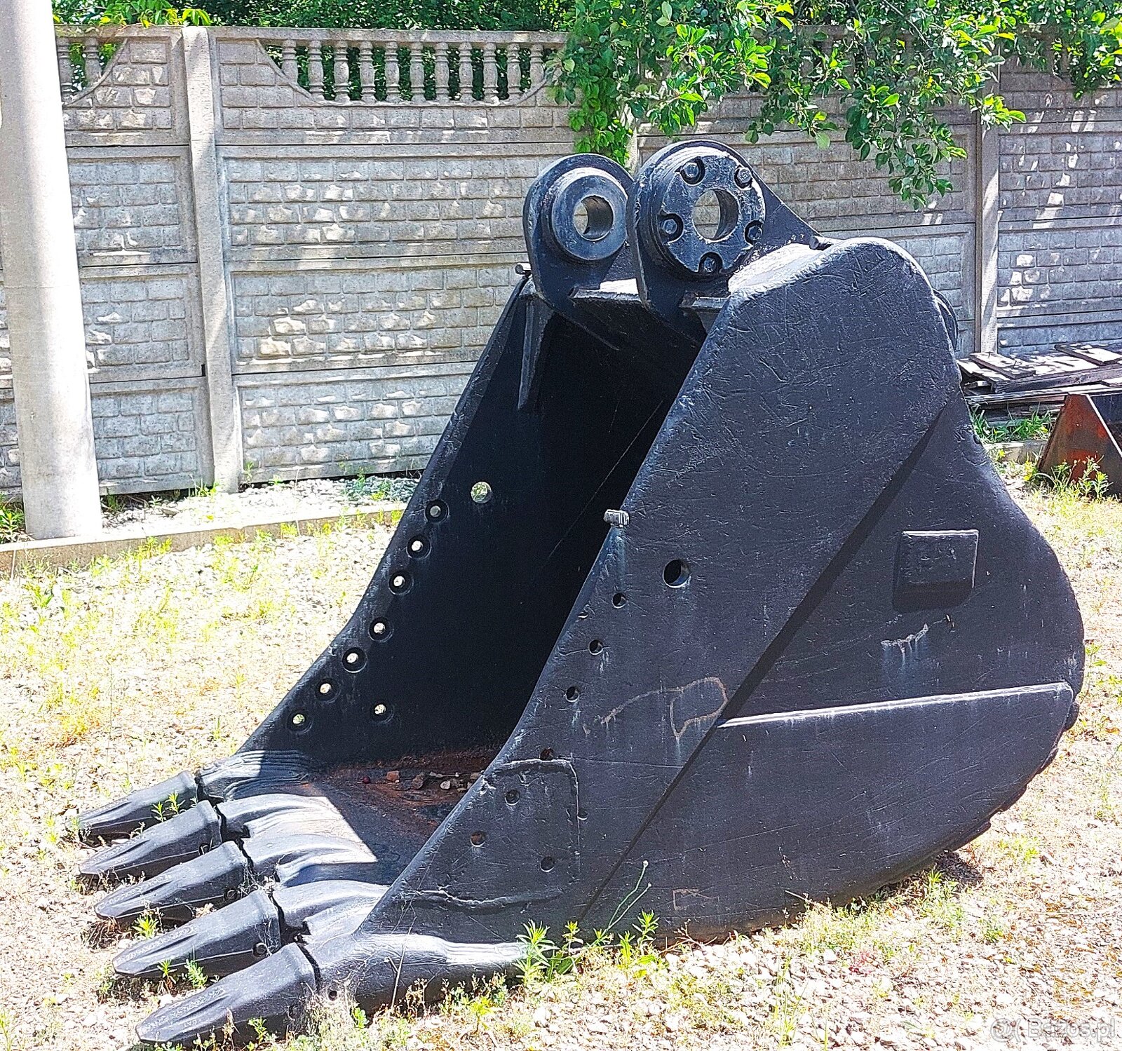 Łyżka koparkowa zębata CAT 345- solidna 110 cm