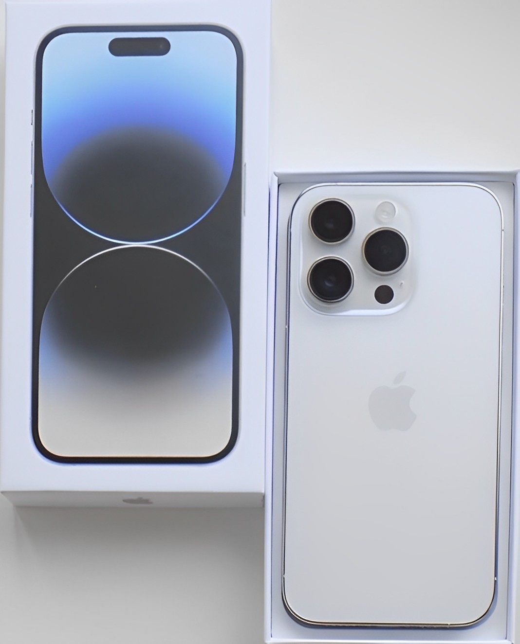 iPhone 14 Pro Silver BATERIA 100% TOP