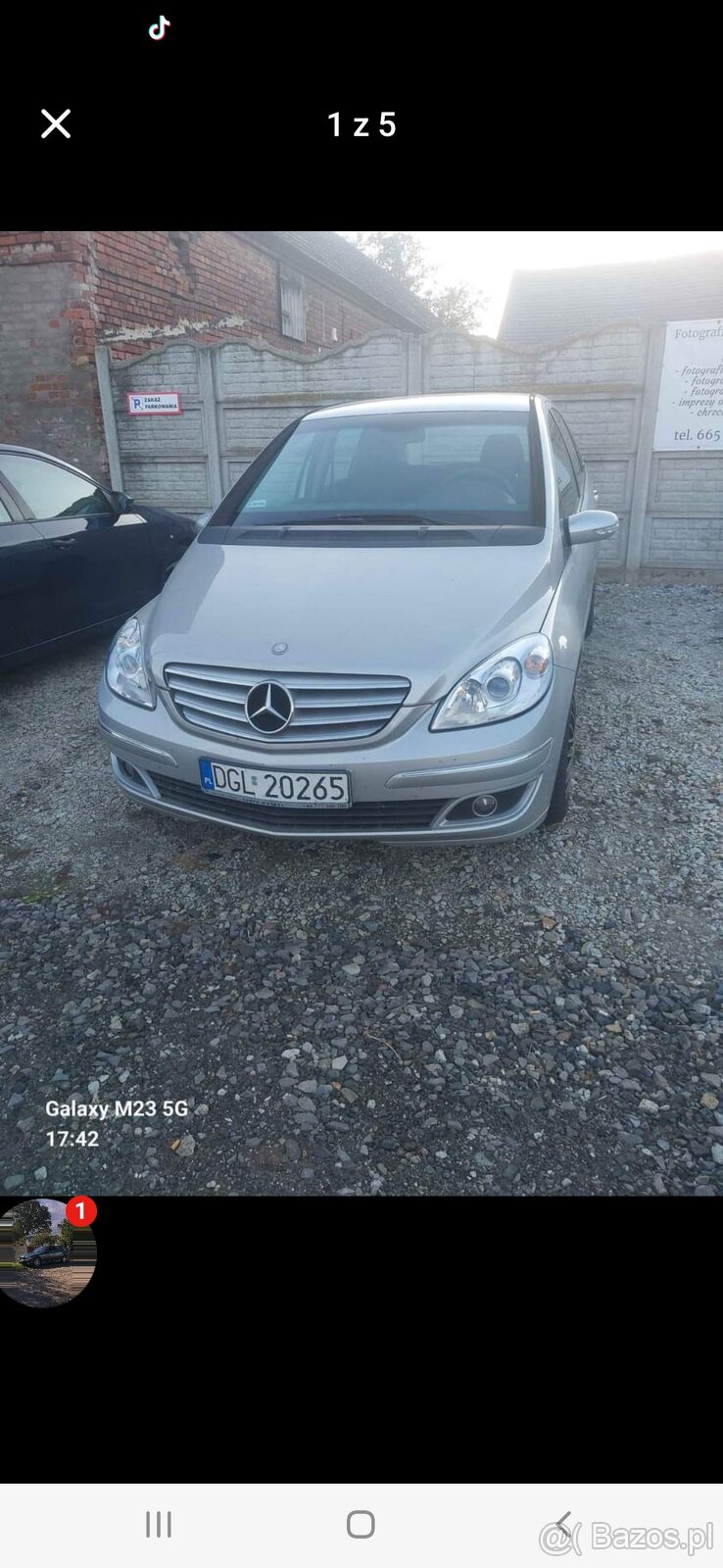 Sprzedam Mercedes B klasa 2007r 2.0 diesel
