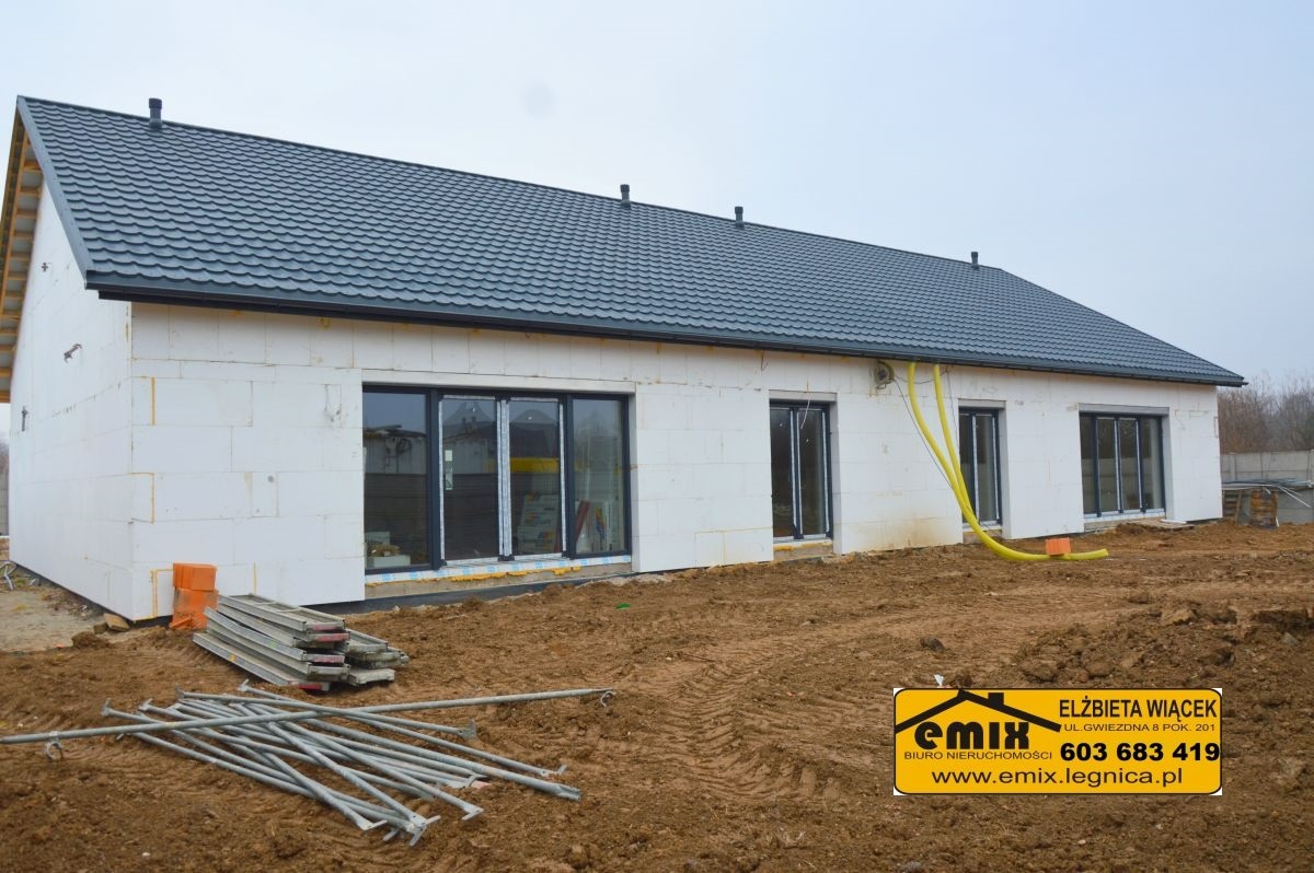 Budowa domu bliźniaczego w Legnicy - segment 123,75 m2