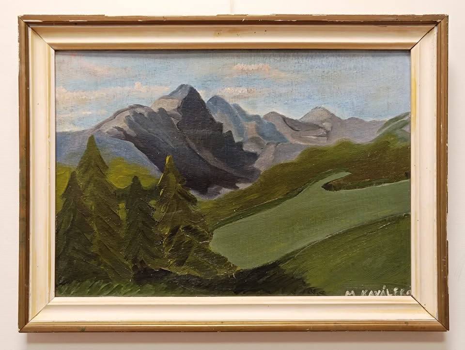 Zdjęcie M. Kaválka, Tatry Wysokie 1965, oryginał