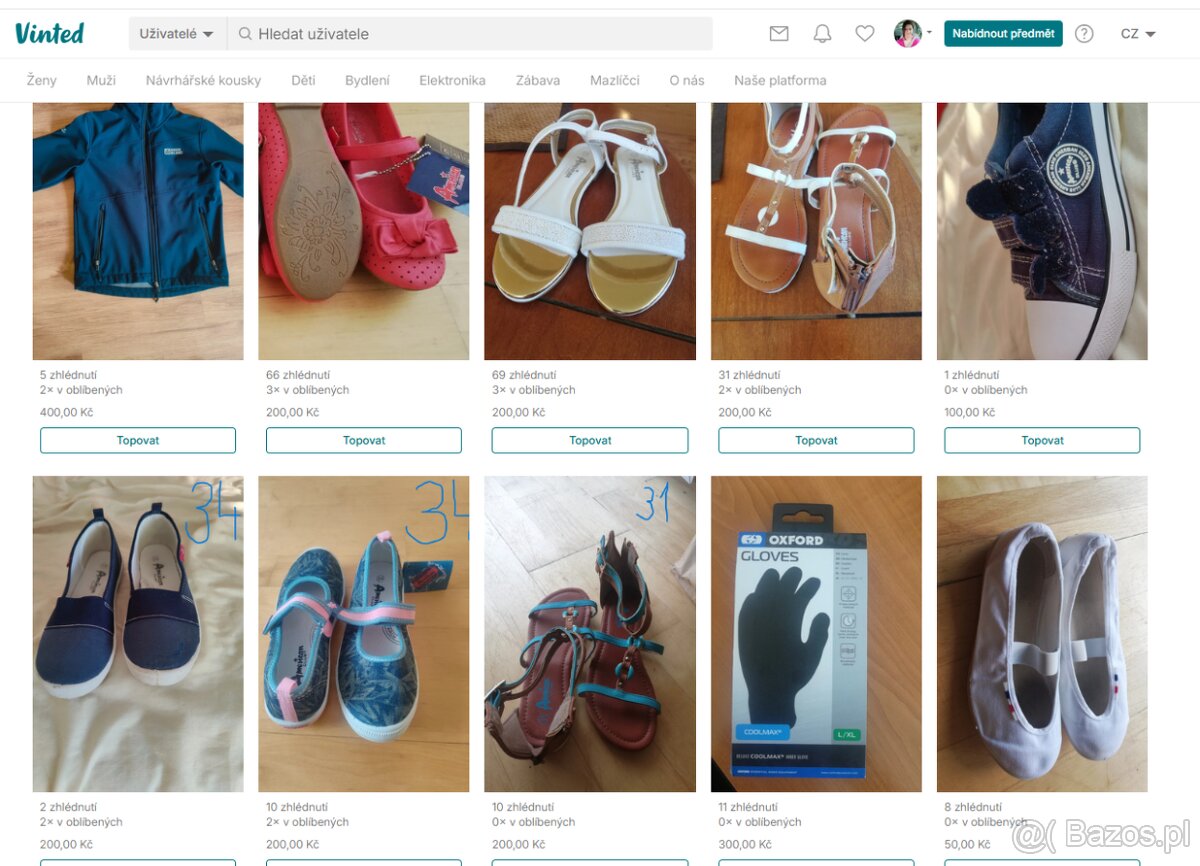 sandały, baleriny i inne