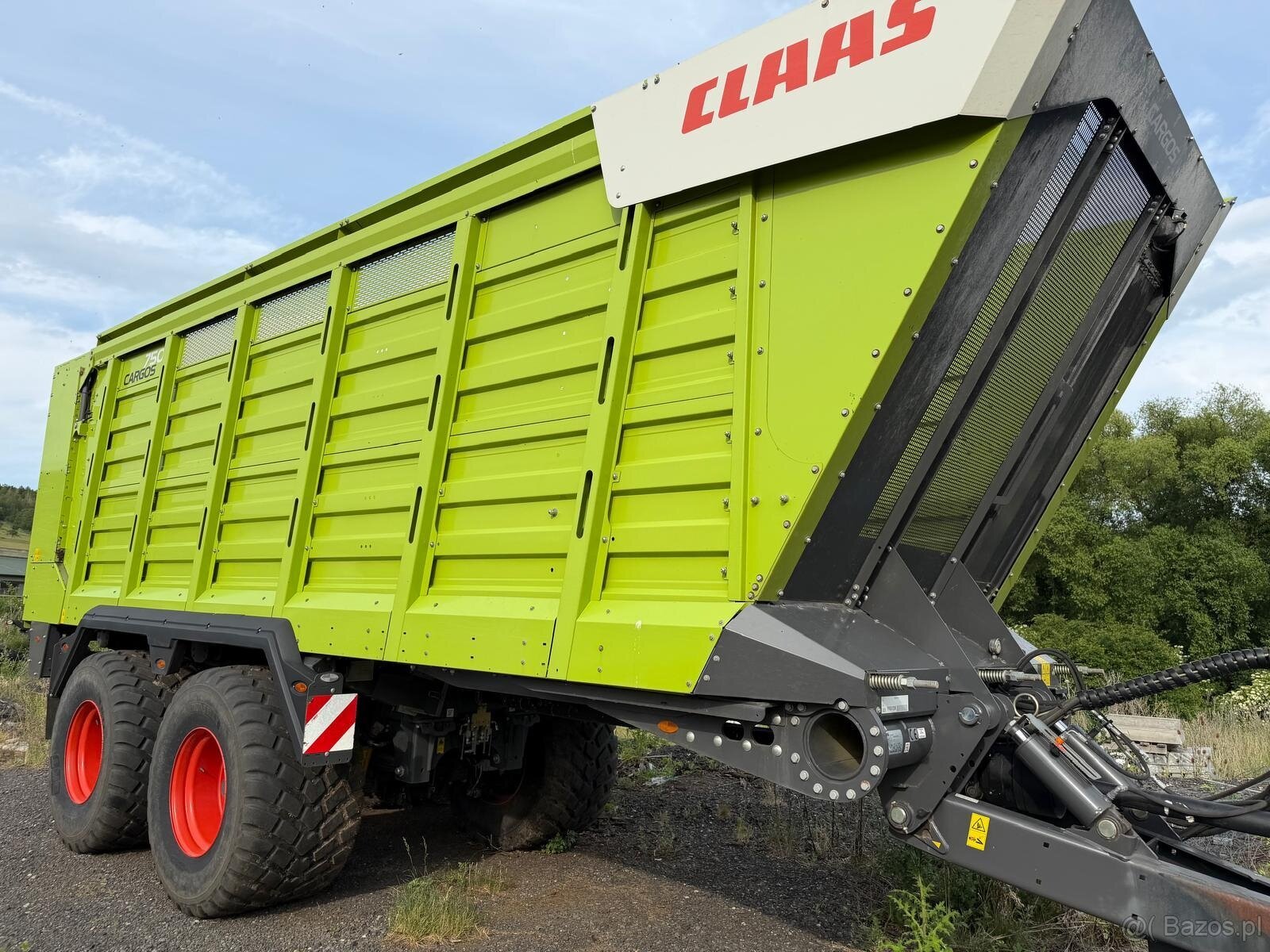 Przyczepa Claas Cargos 750 rok prod. 2018 stan idealny cena