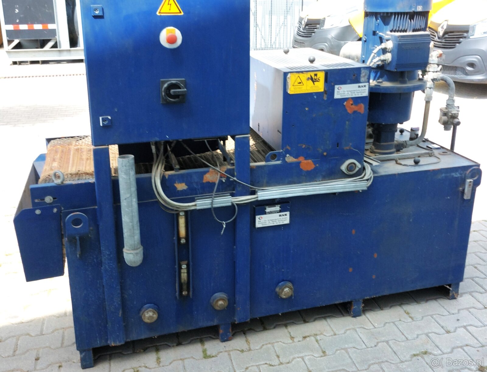 Agregat hydrauliczny BÄR SF 100 – pompa Allweiler, 80 bar