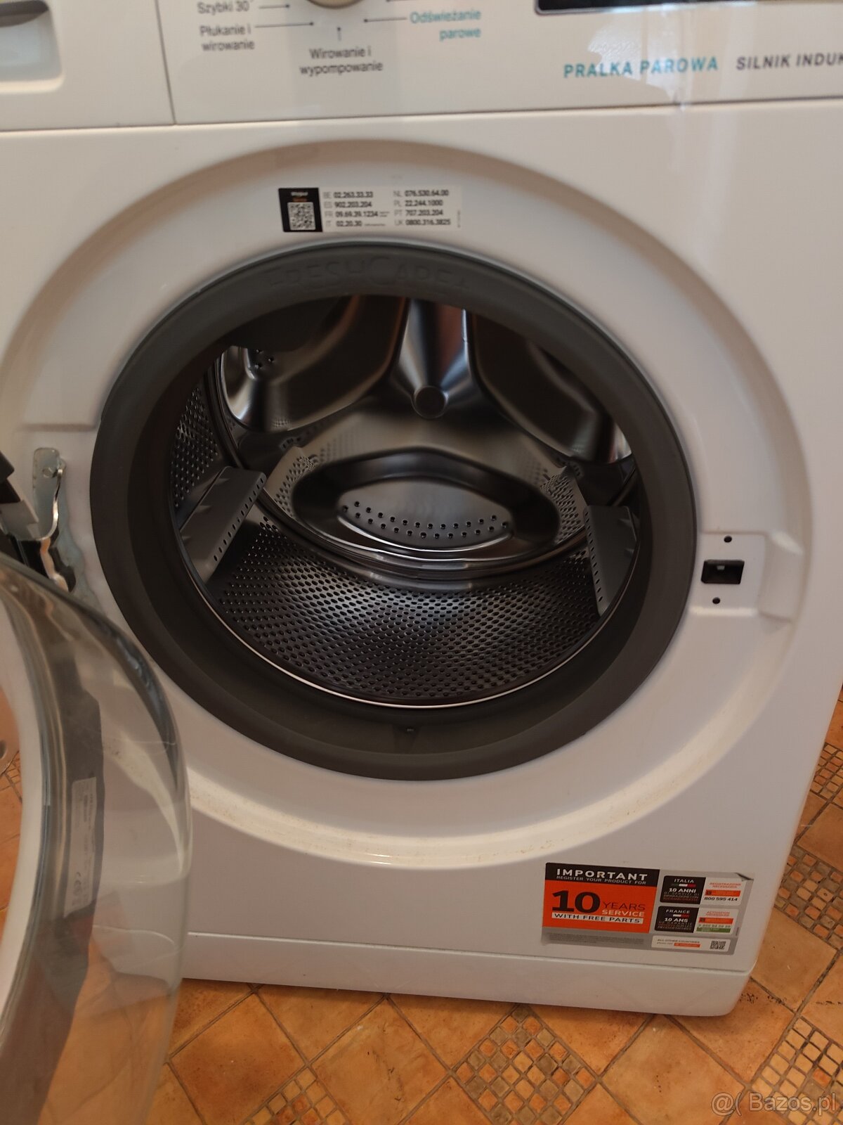 Pralka Whirlpool-Pralka Parowa