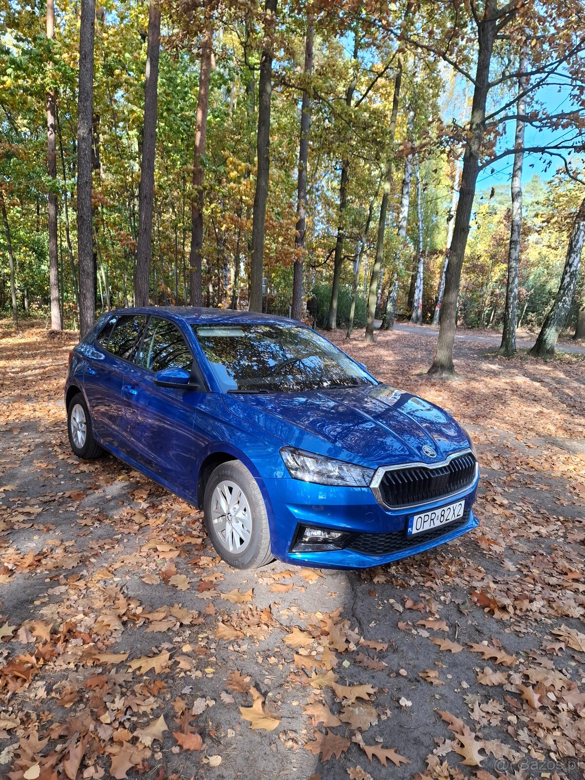 Fabia 2025 Niebieski kolor
