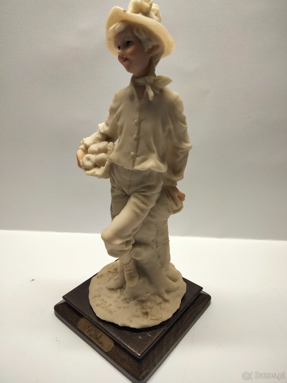 Figura sygnowana włoska Capodimonte Auro Belcari