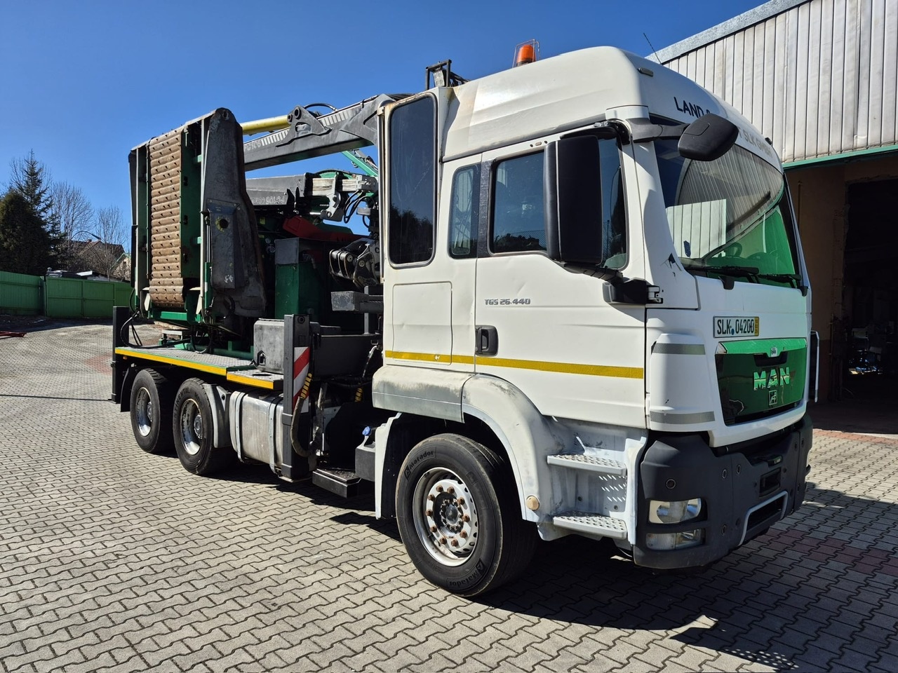 Rębak MUS MAX Terminator WT 10 NMV na MAN TGS 26440