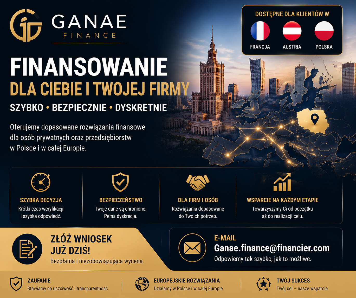 FINANSOWANIE – EUROPA