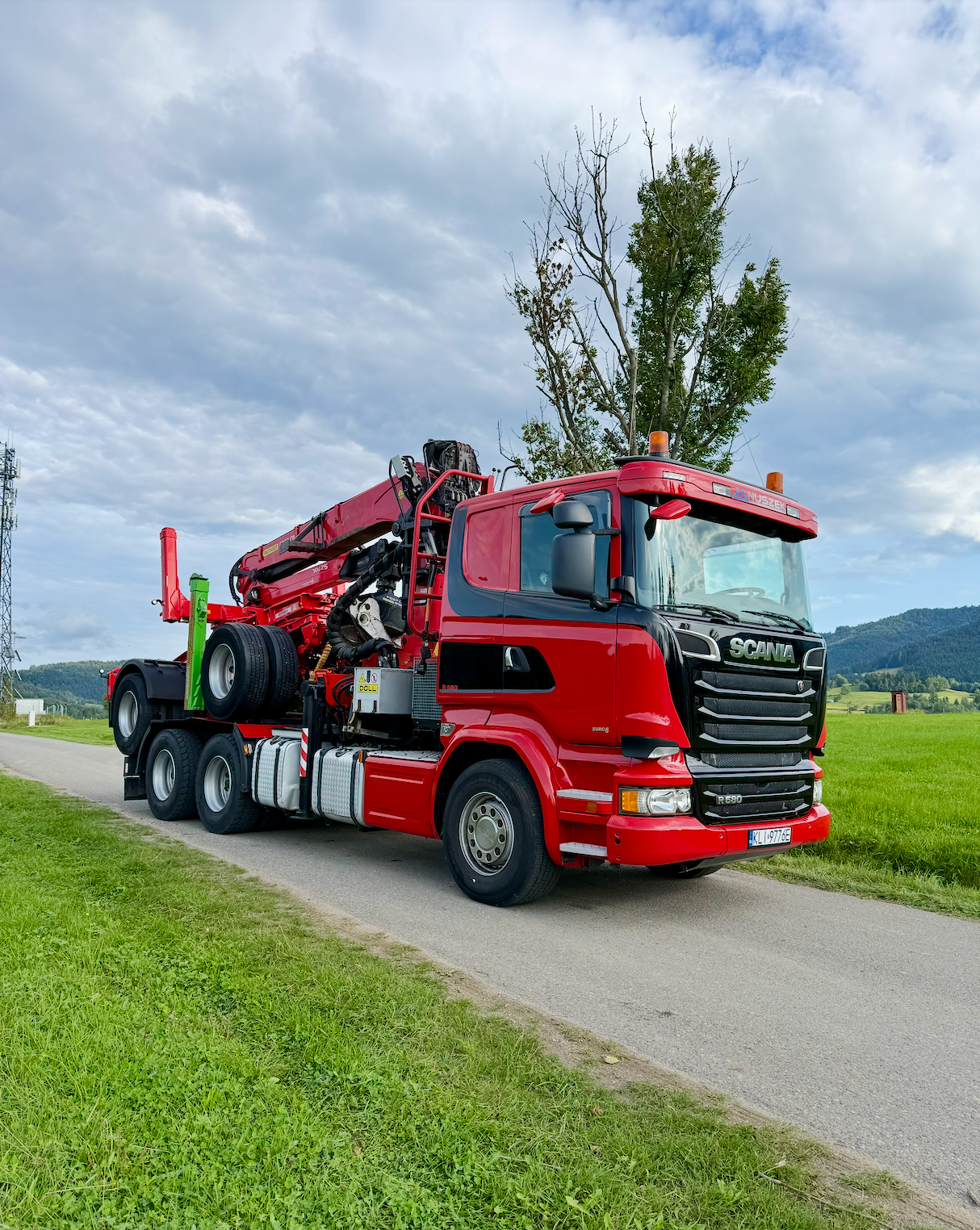 Scania R580 V8 6x4