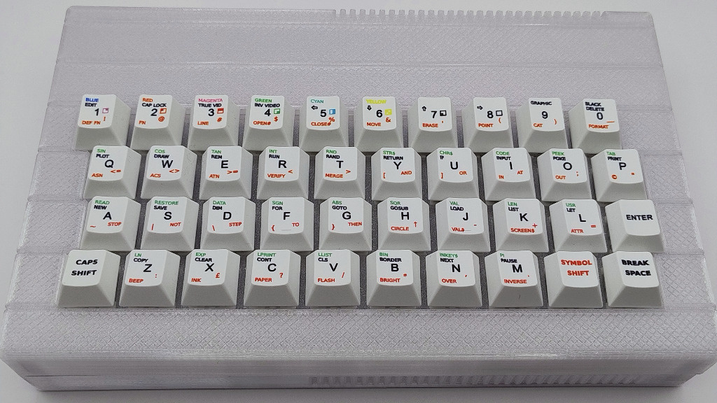 Obudowa z klawiaturą do Harlequin 128