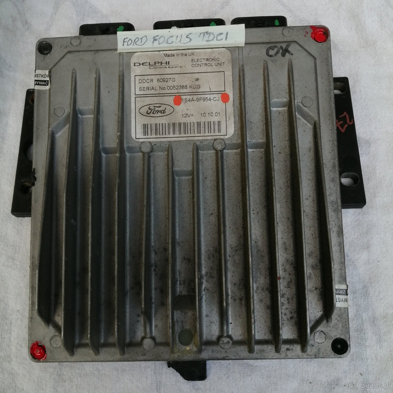 sterownik silnika ford focus 1,8 tdci