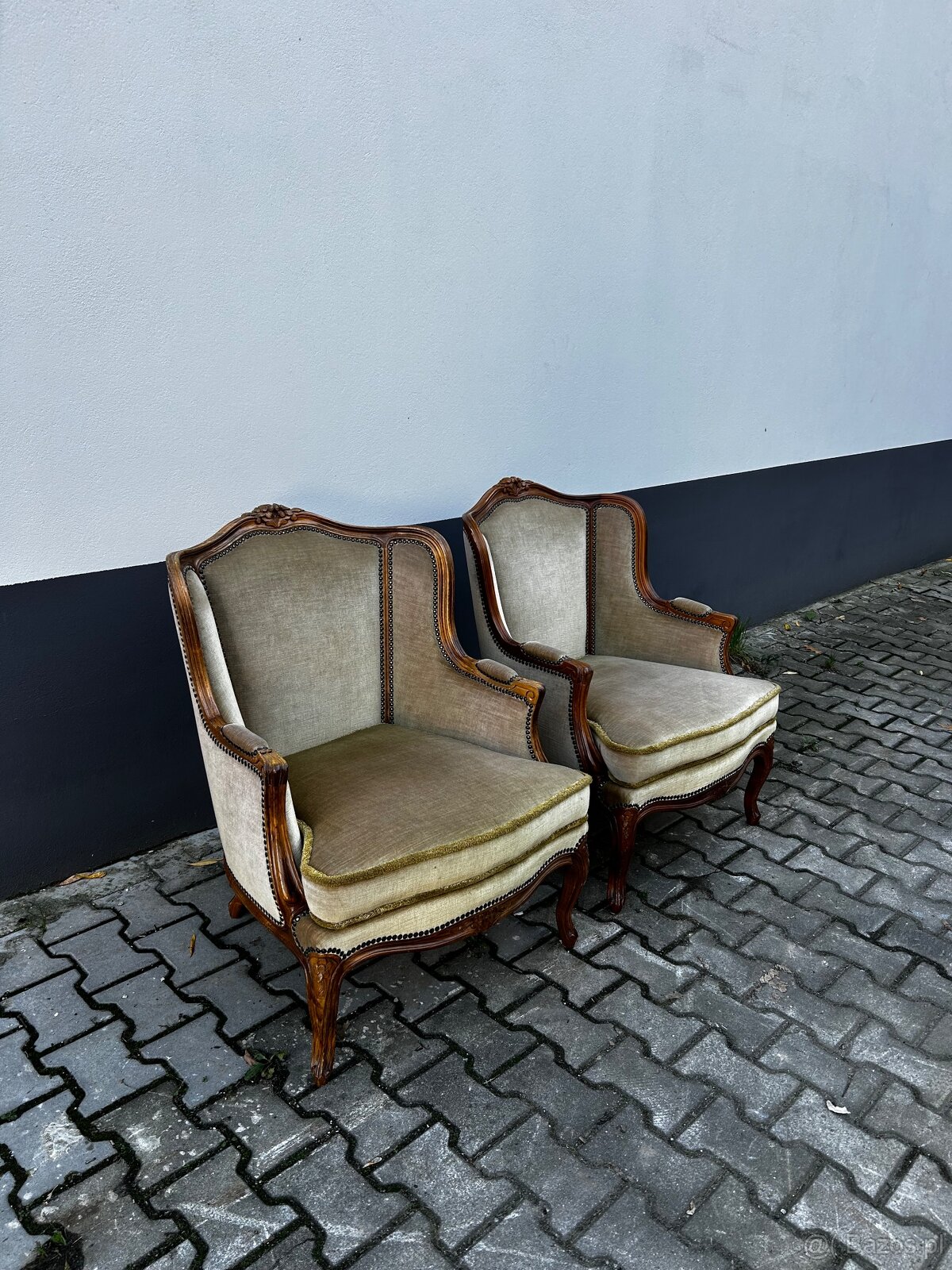 Fotele w stylu ludwika