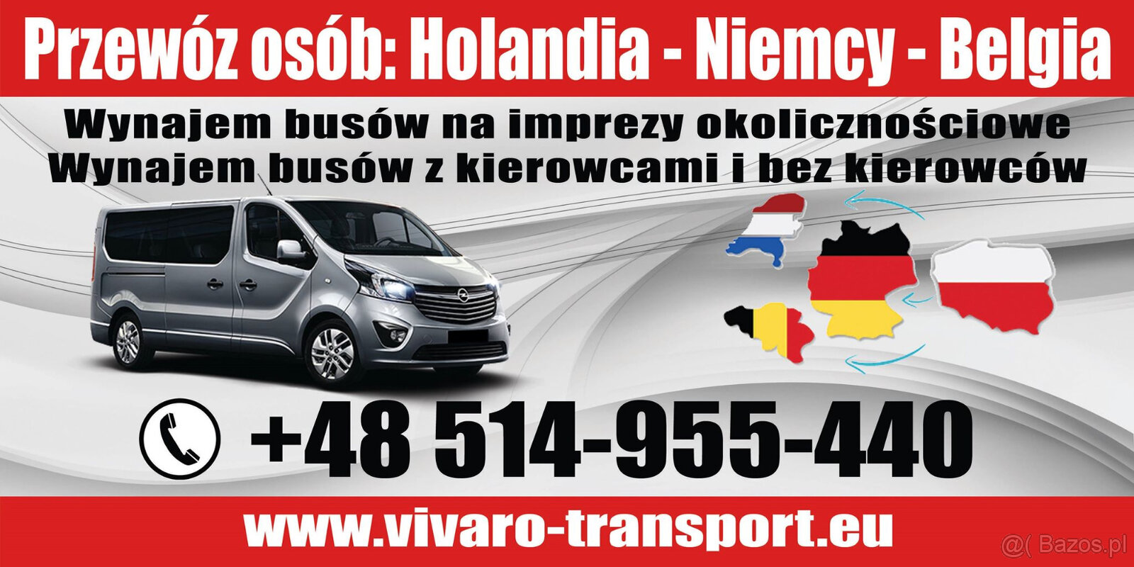 Przewóz osób, , Transport, Busy, Holandia, Belgia, Niem