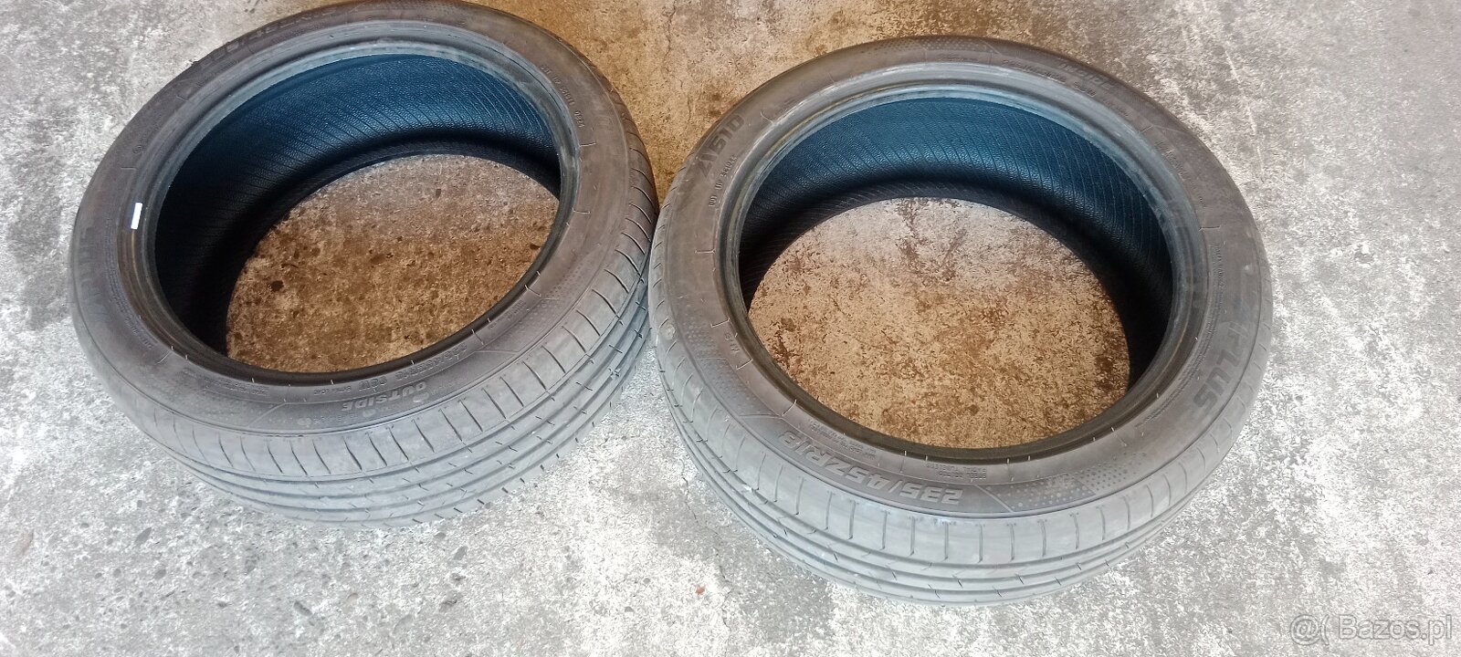 Używane opony Aplus 235/45/18 2 szt. sprzedam