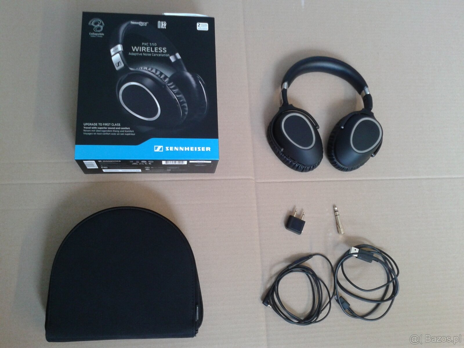 Słuchawki bezprzewodowe Sennheiser PXC 550