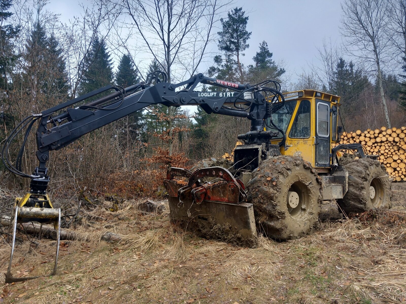 Ciagnik leśny skider welte 115 loglift