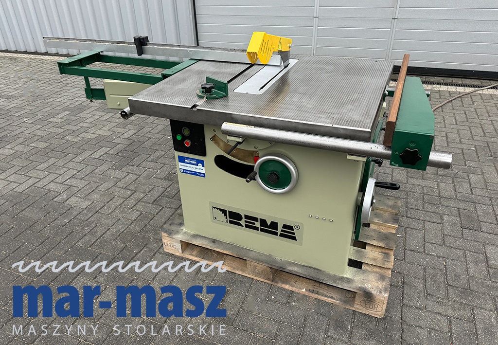 Piła tarczowa z wózkiem pilarka REMA DMMA-35