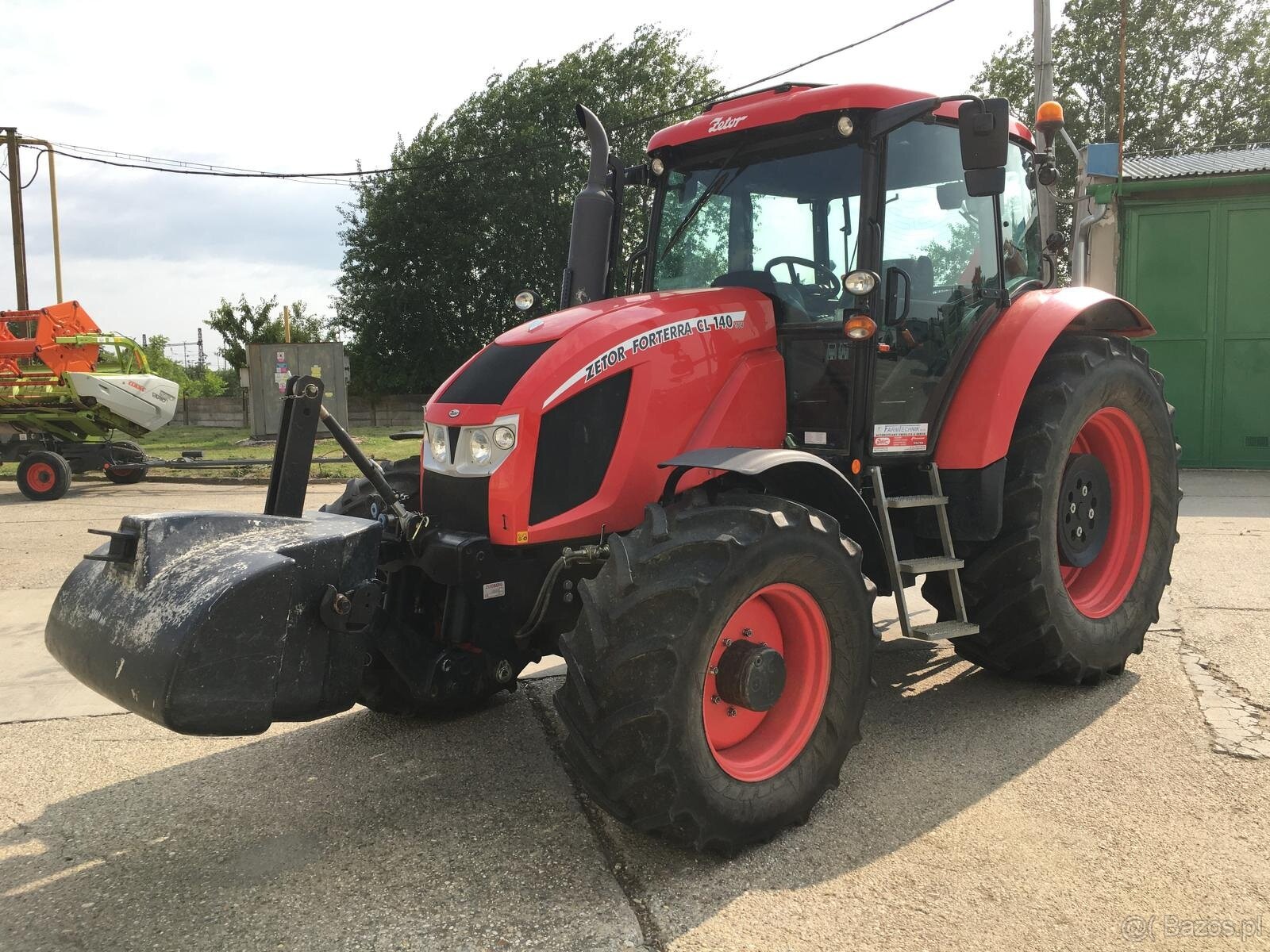 Ciągnik Rolniczy Zetor Forterra CL140 rok 2020 2500mth. Sp