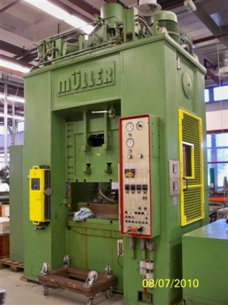 Prasa hydrauliczna SDZ 250.4.1, Fritz Müller