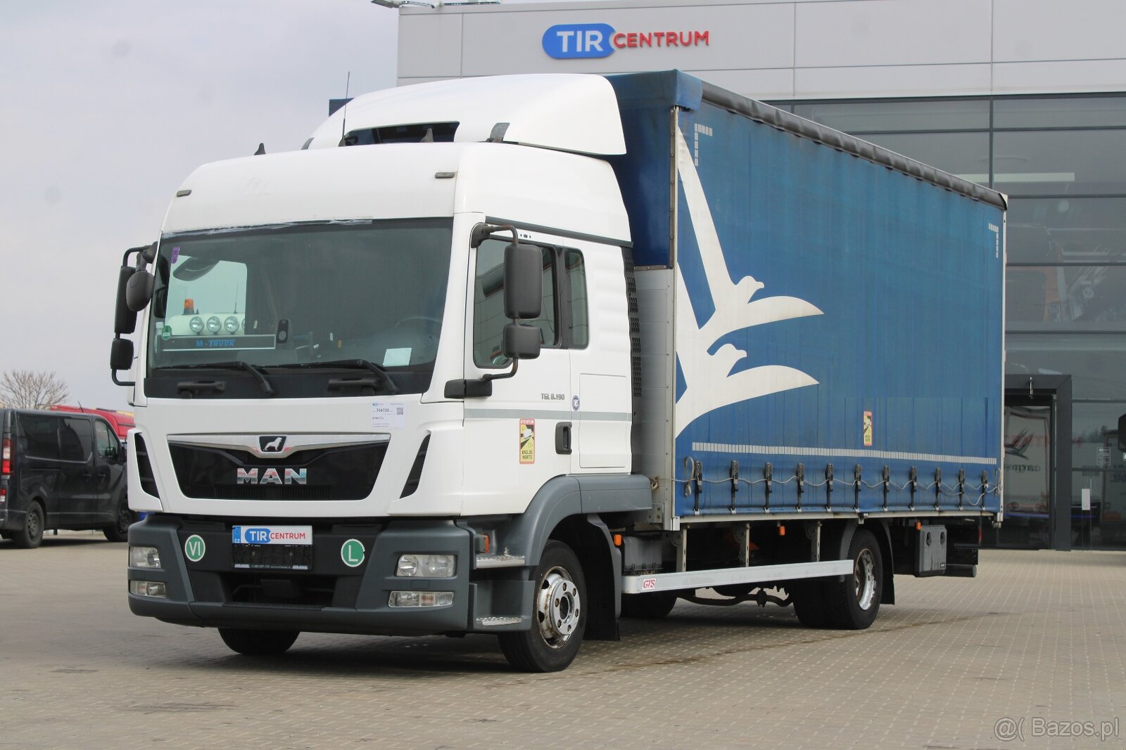 MAN TGL 8.190, EURO 6, OPONY 80%