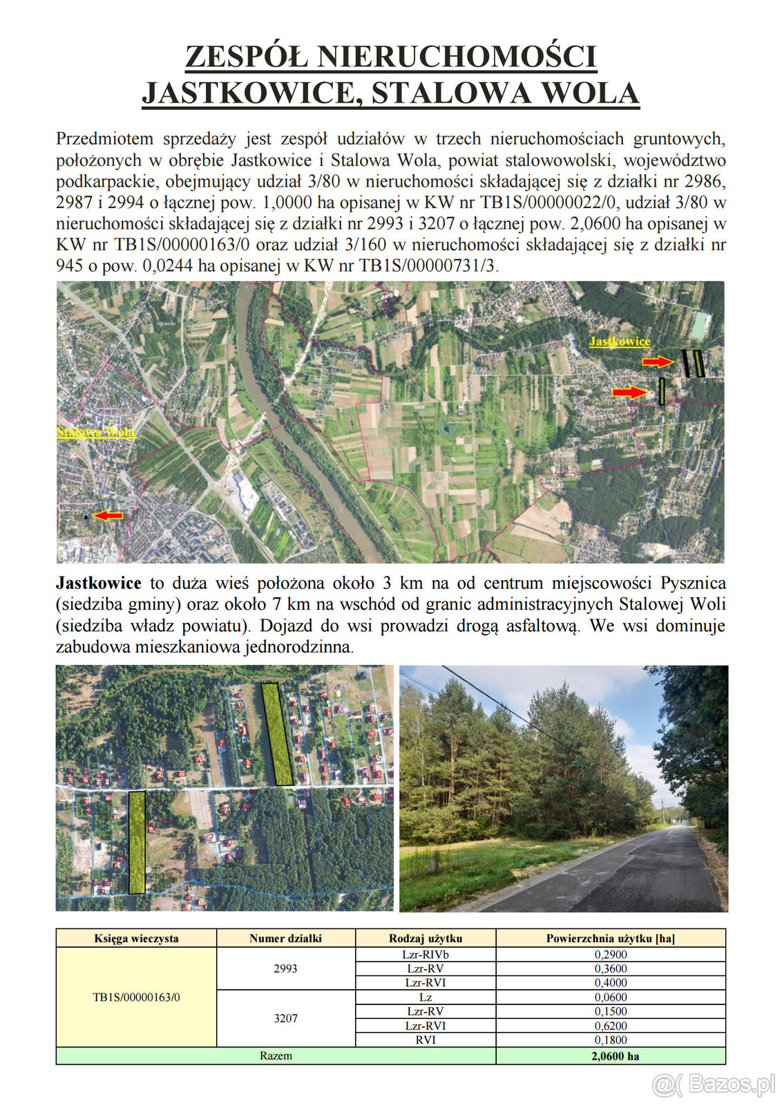 Syndyk sprzeda udziały w grunatach Jastkowice - Stalowa Wola