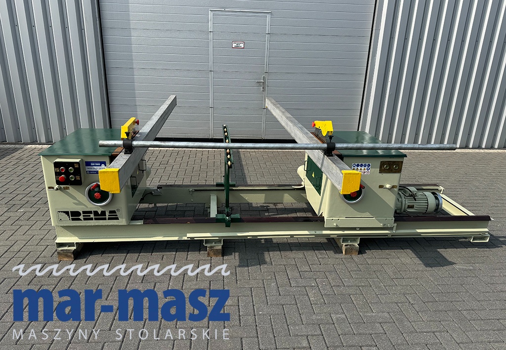 Piła formatowa dwupiła REMA typ DMHA-35
