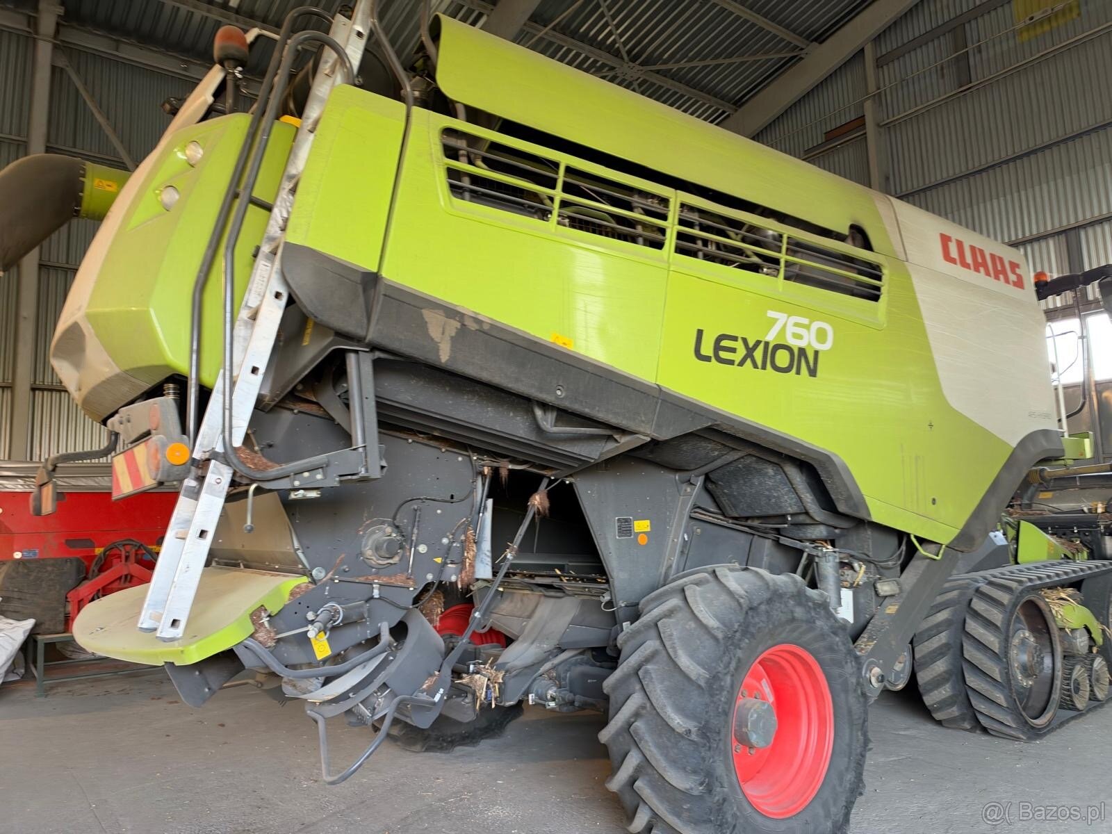 Kombajn zbozowy Claas Lexion 760TT 4x4 heder V930 rok pr 20