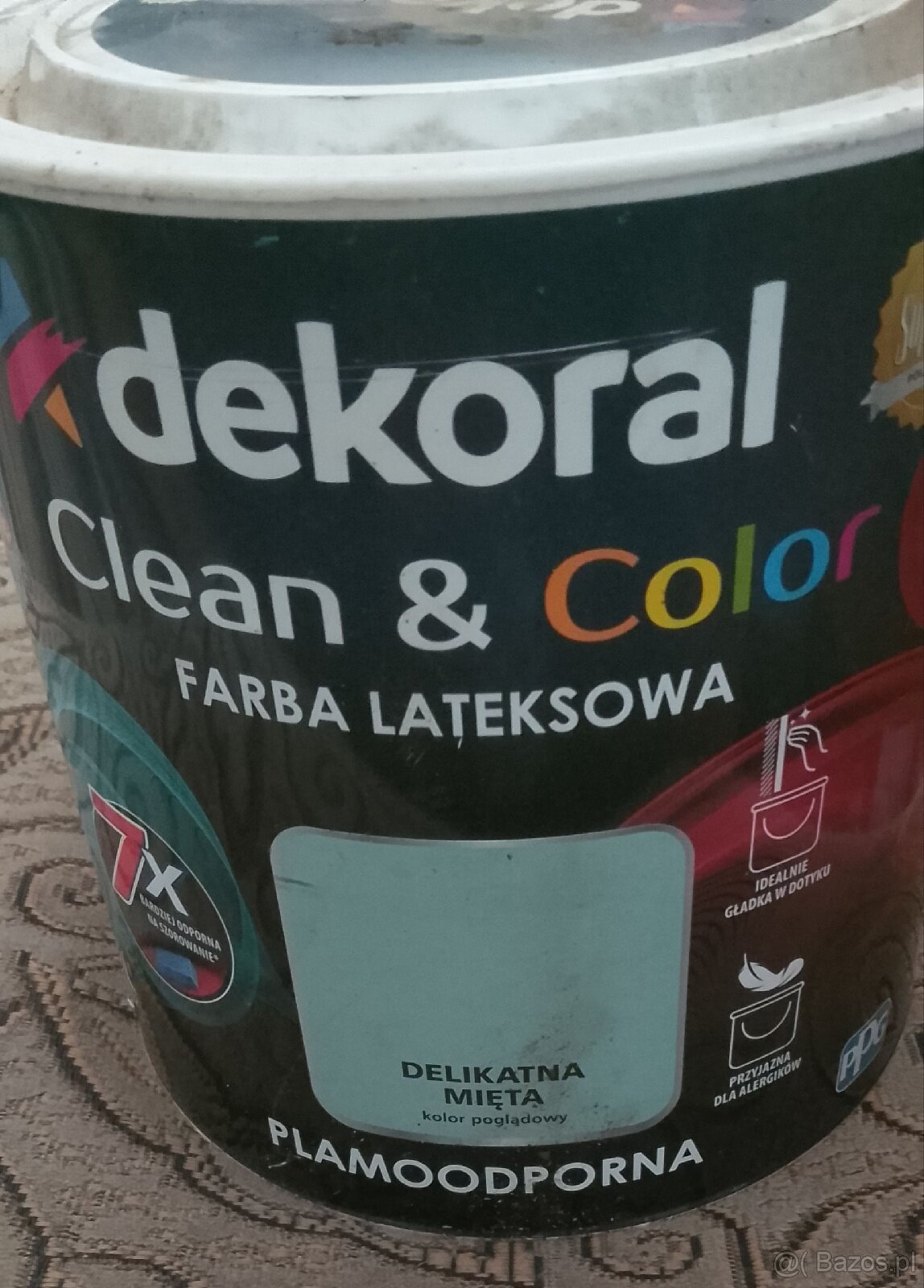 Farba Dekoral Delikatna Mieta