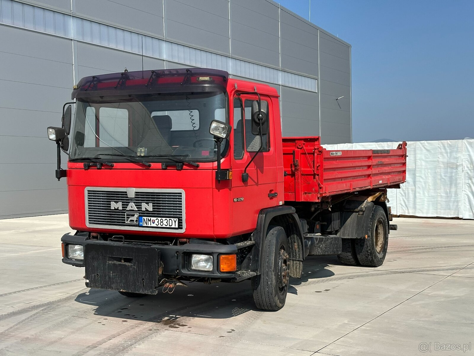 Sprzedam wywrotkę MAN 18.272 M05, rok prod.: 1993