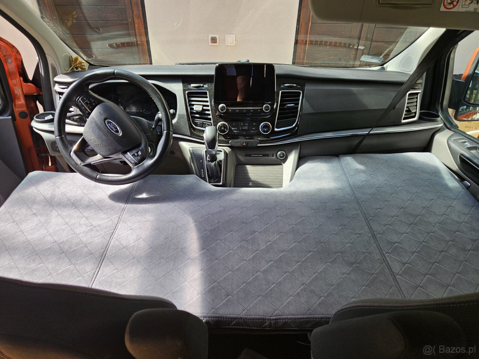 łóżko materac do Ford Tourneo Custom układ foteli 1+1