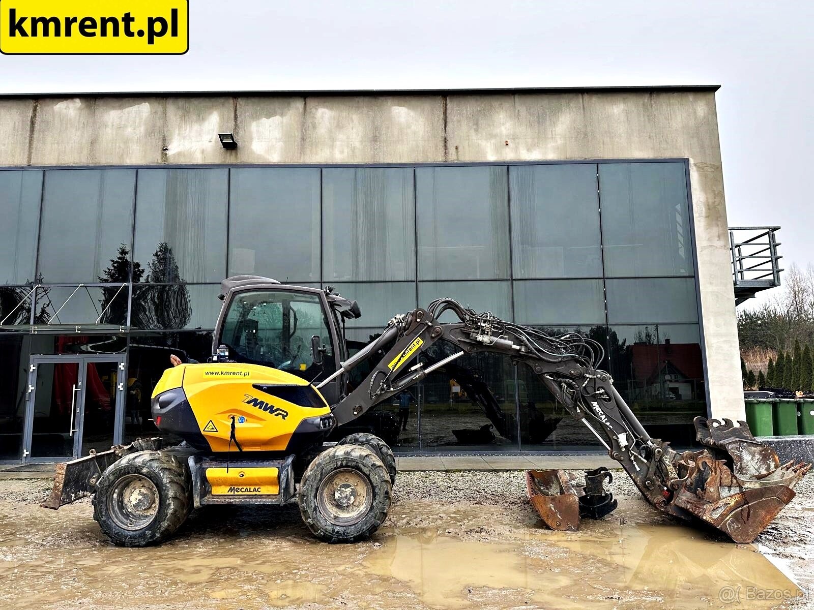 MECALAC 7 MWR KOPARKA KOŁOWA. 2021R. | Wacker Neuson EW65,