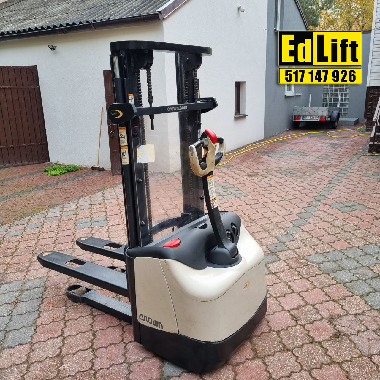 Wózek widłowy CROWN WF 3000 - tylko 135 mth