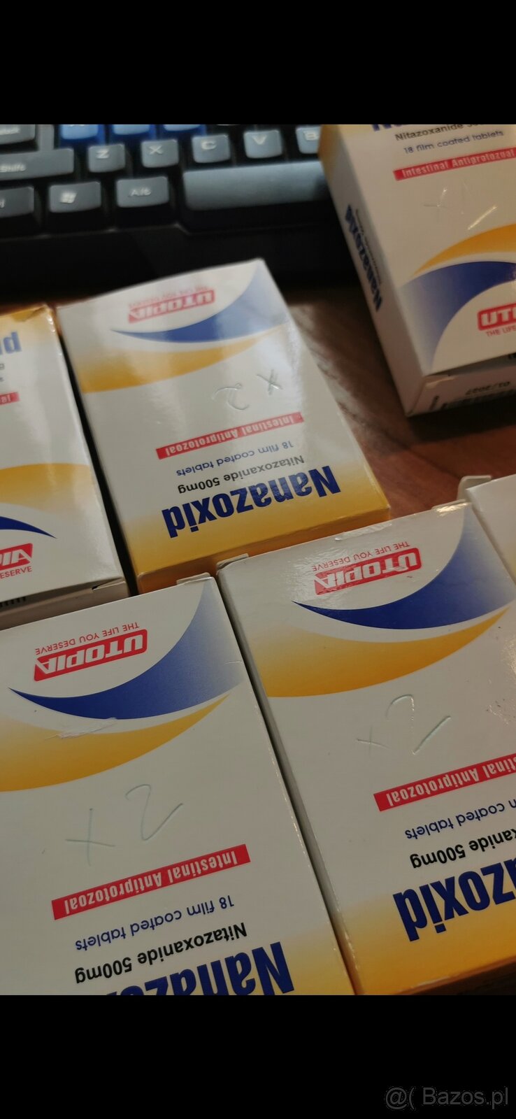 Nitazoxanide, Alinia