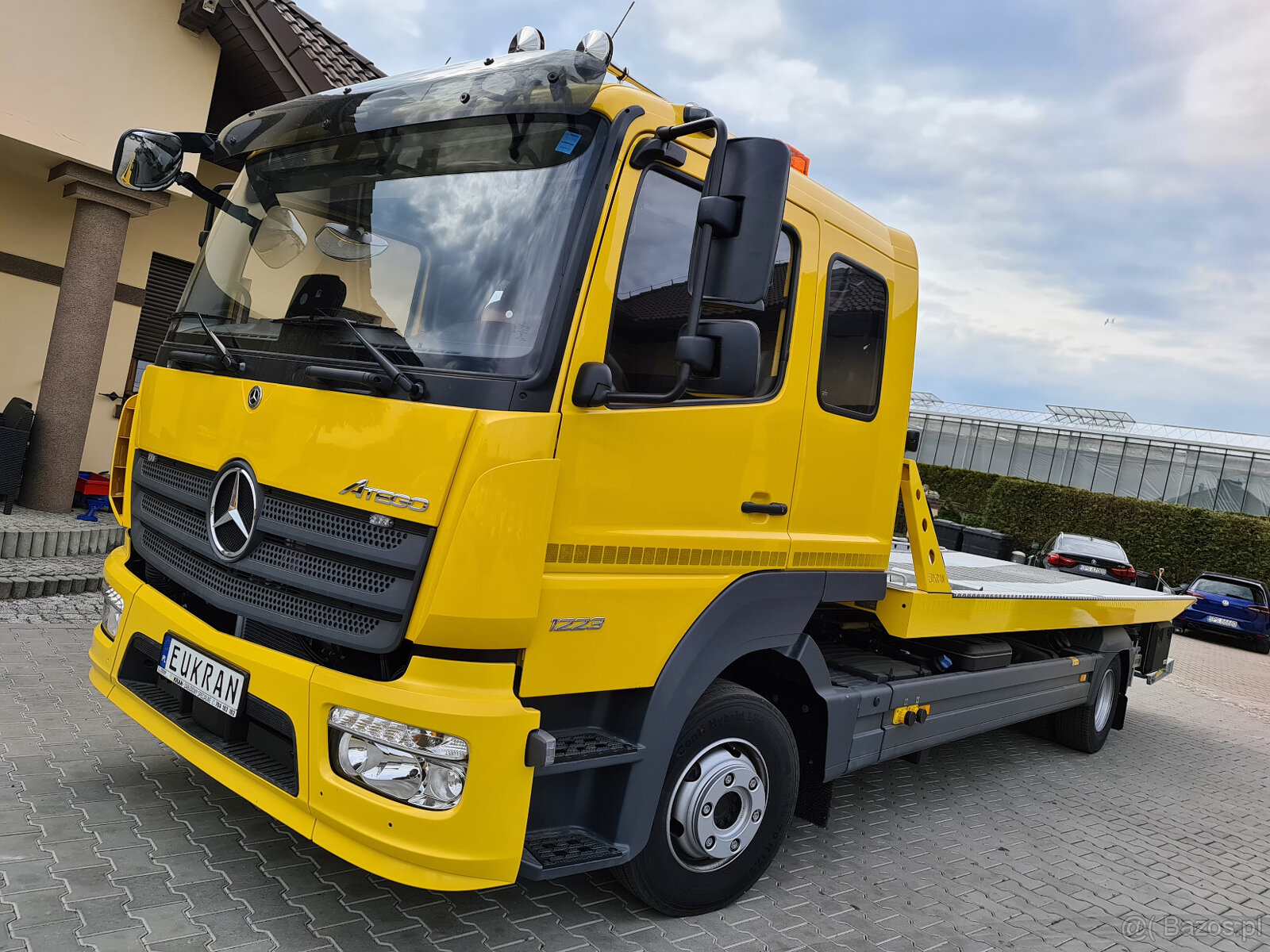 Mercedes Atego EUKRAN odtahovy voz