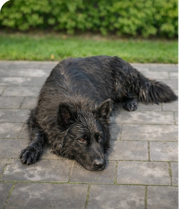 Owczarek niemiecki długowłosy - suczka - sprzedam