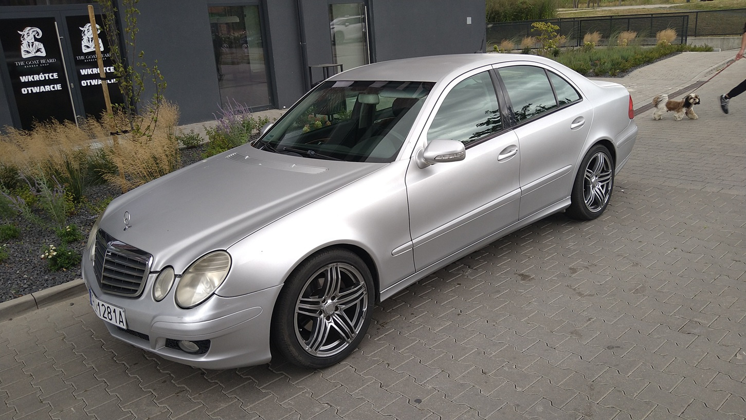 mercedes E 200 1.8 kompressor 2008r Lift