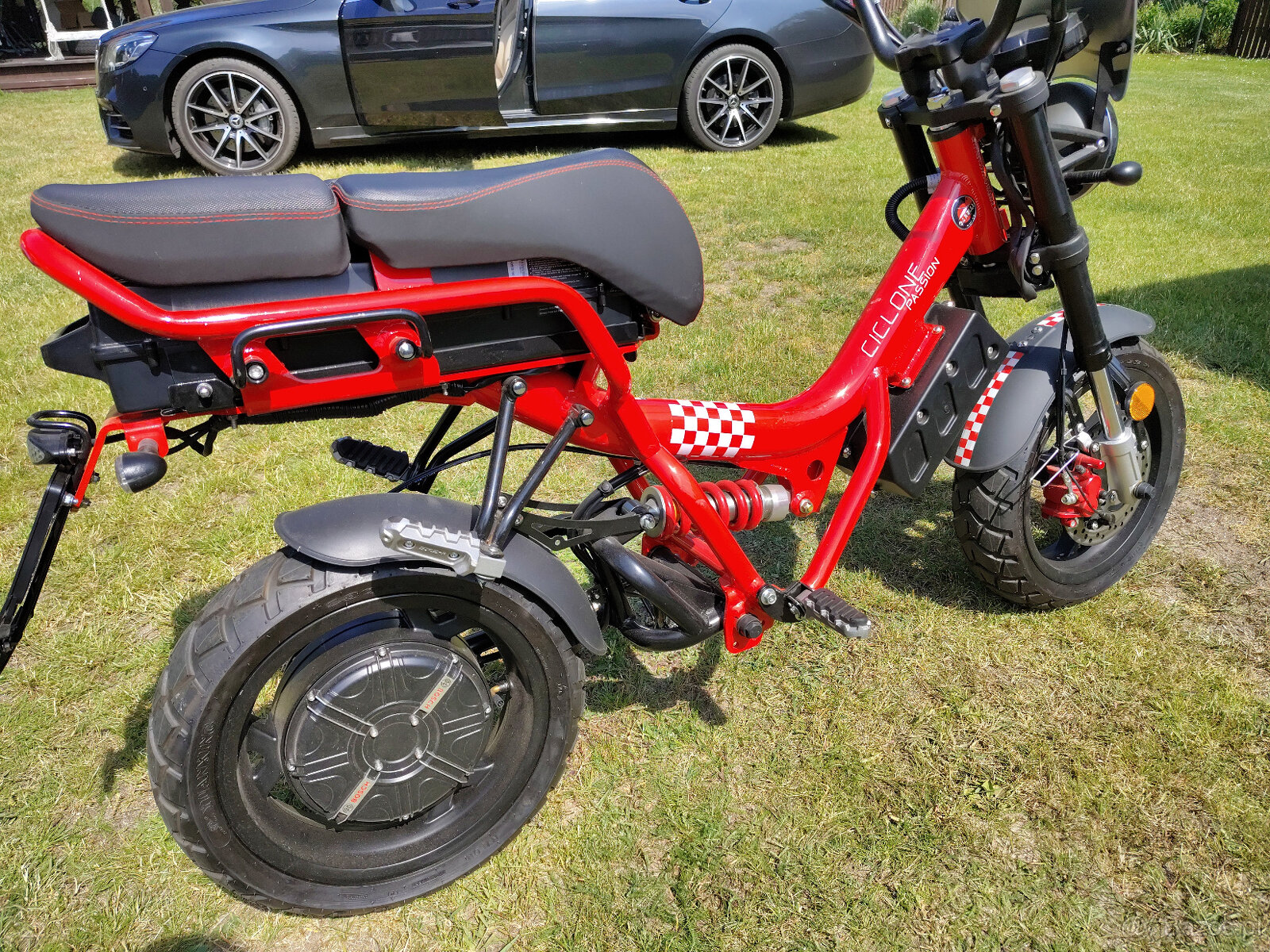 Elektryczny motorower Garelli Ciclone 50cm3+Nowy-FV23%