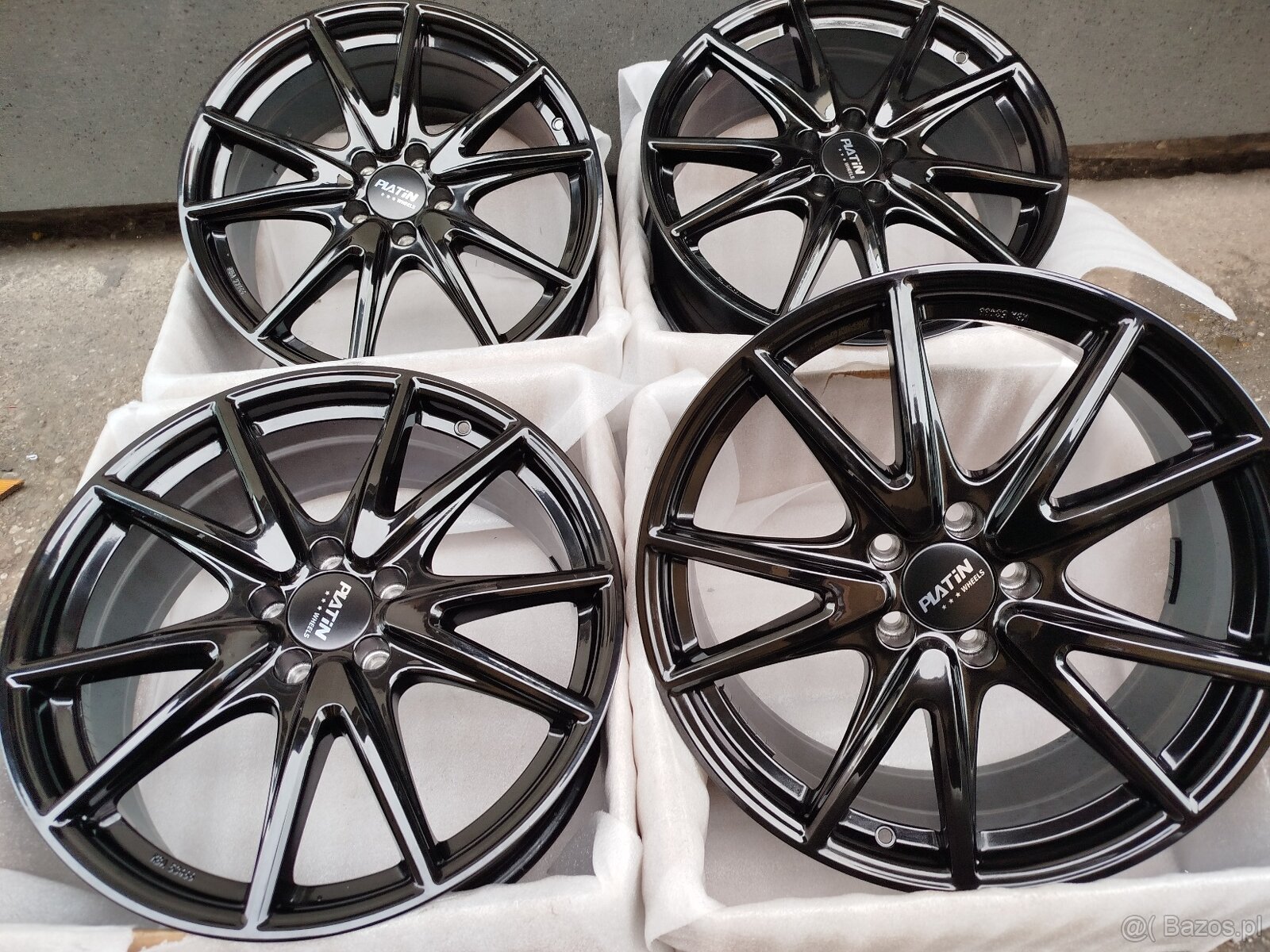 A72#Alufelgi DEMO 5x112 19" ET43 8J Skoda Vw Seat Audi